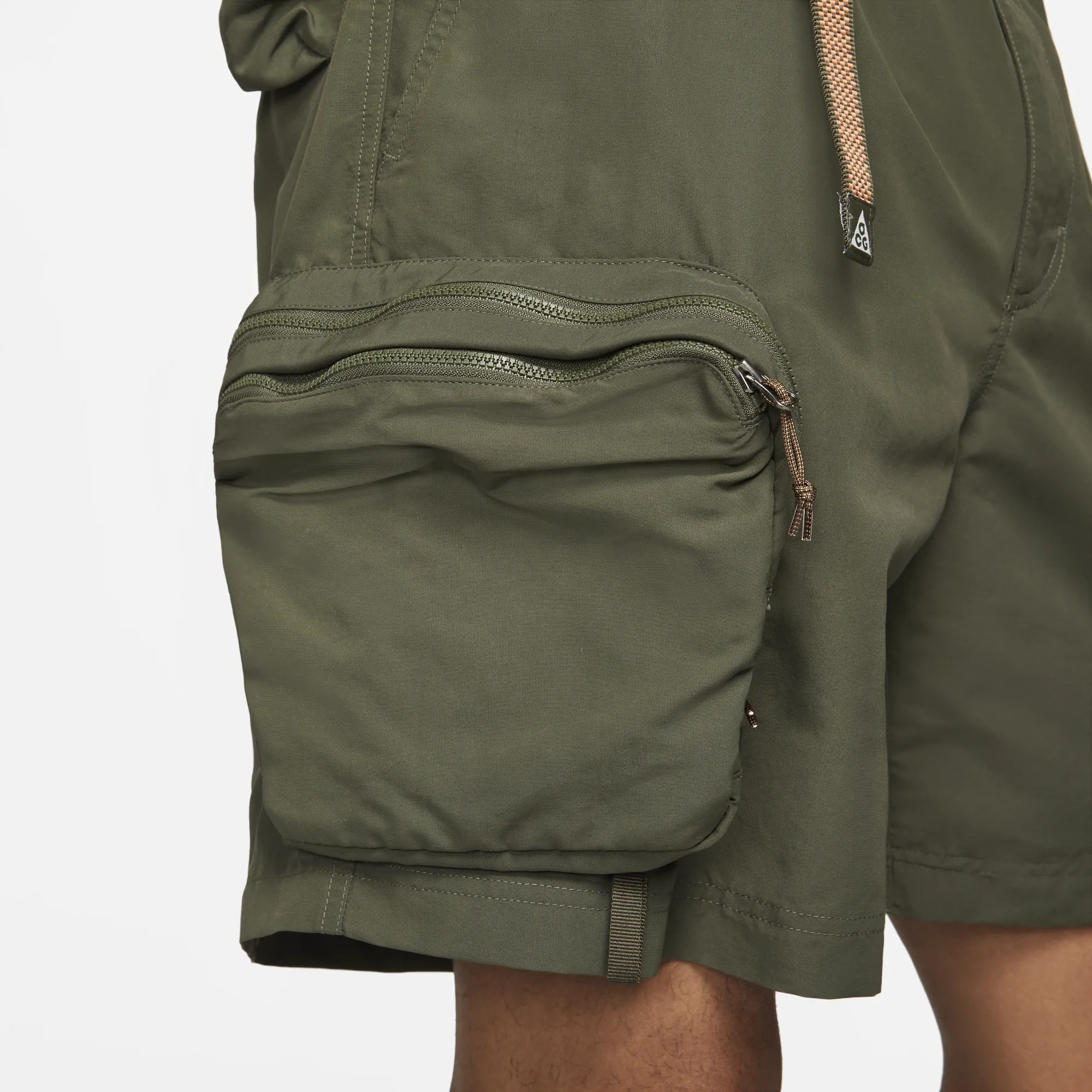 Nike ACG Snowgrass Cargo Shorts 'Green'