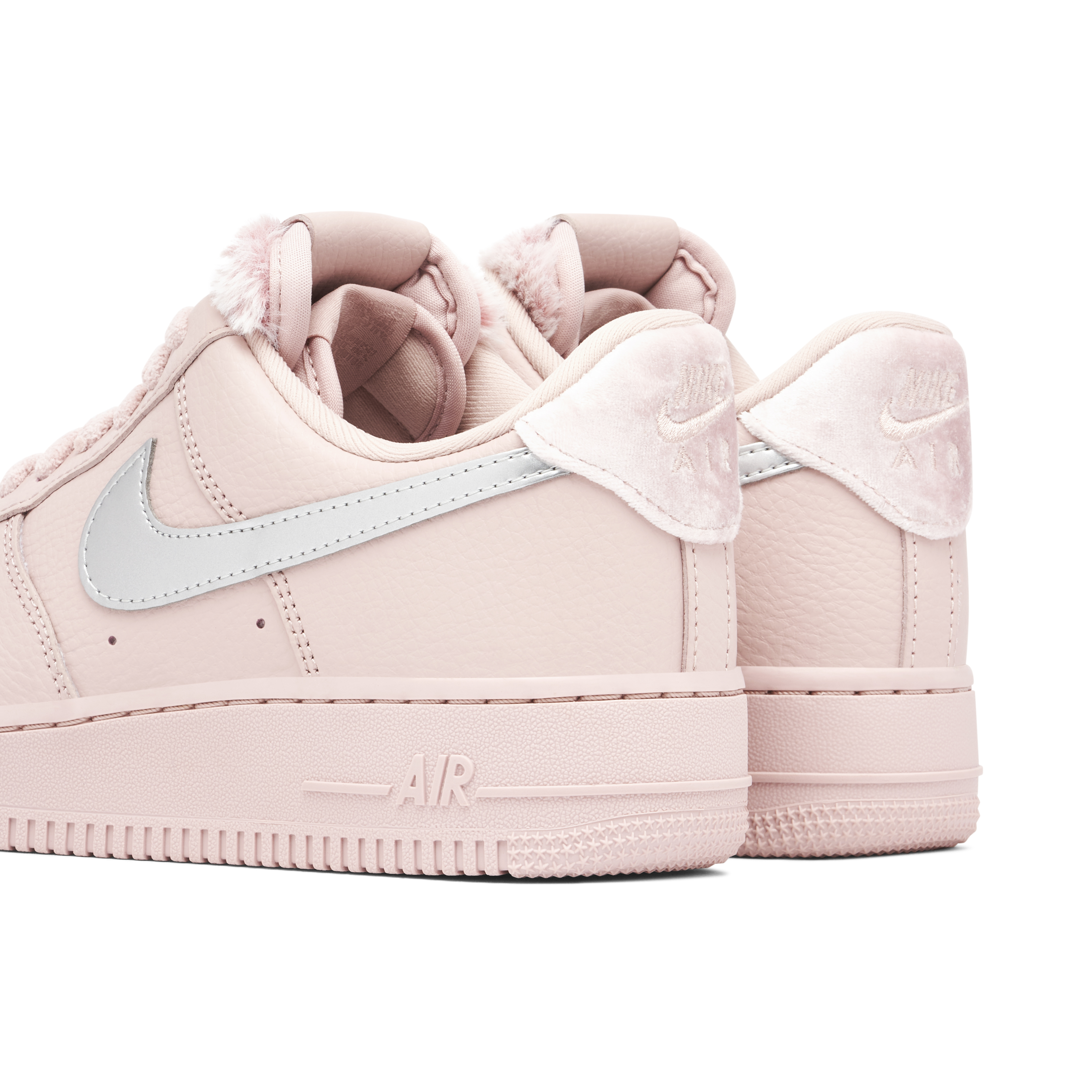 Nike Air Force 1 Pink Sherpa Womens | DO6724-601 | Laced