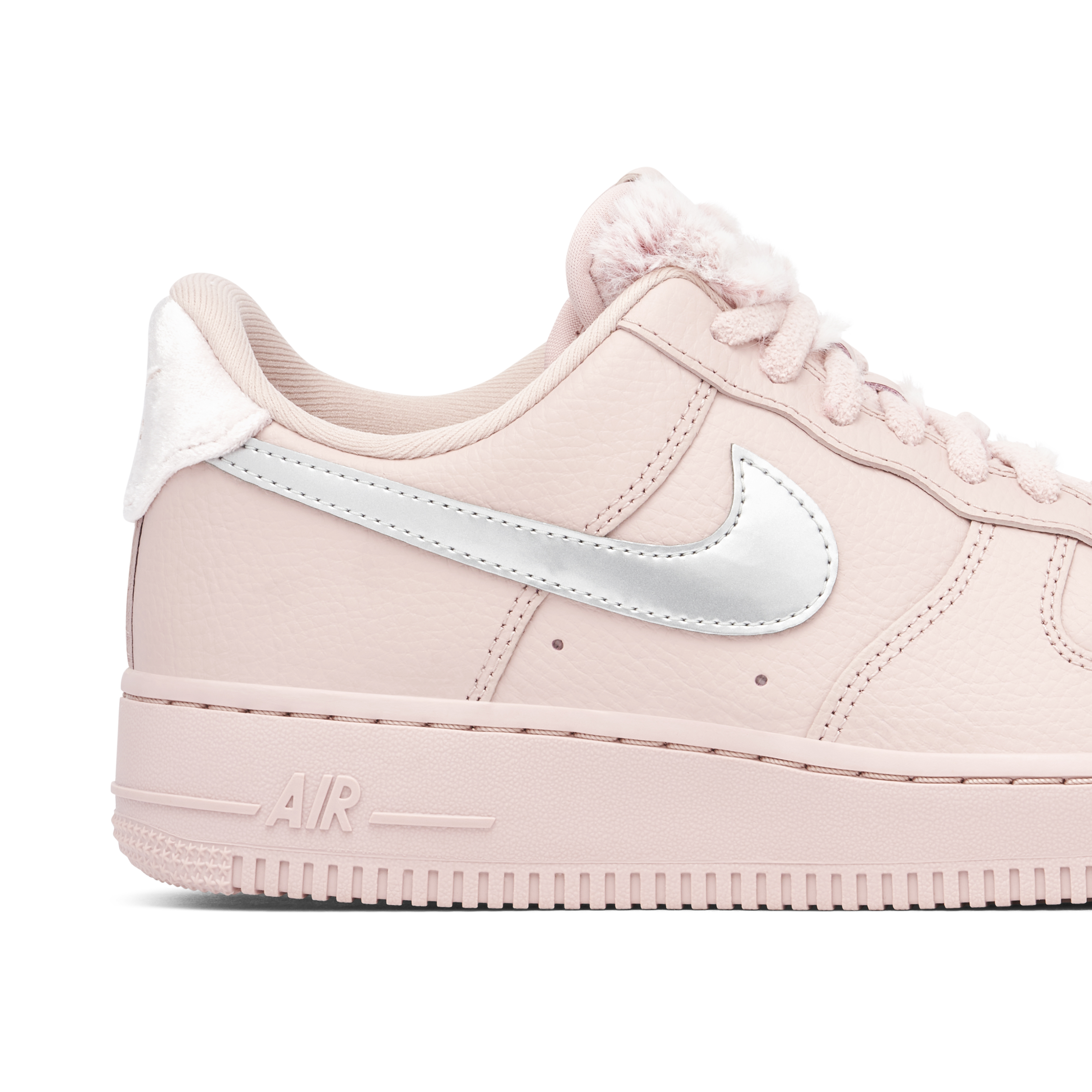 Nike Air Force 1 Pink Sherpa Womens | DO6724-601 | Laced