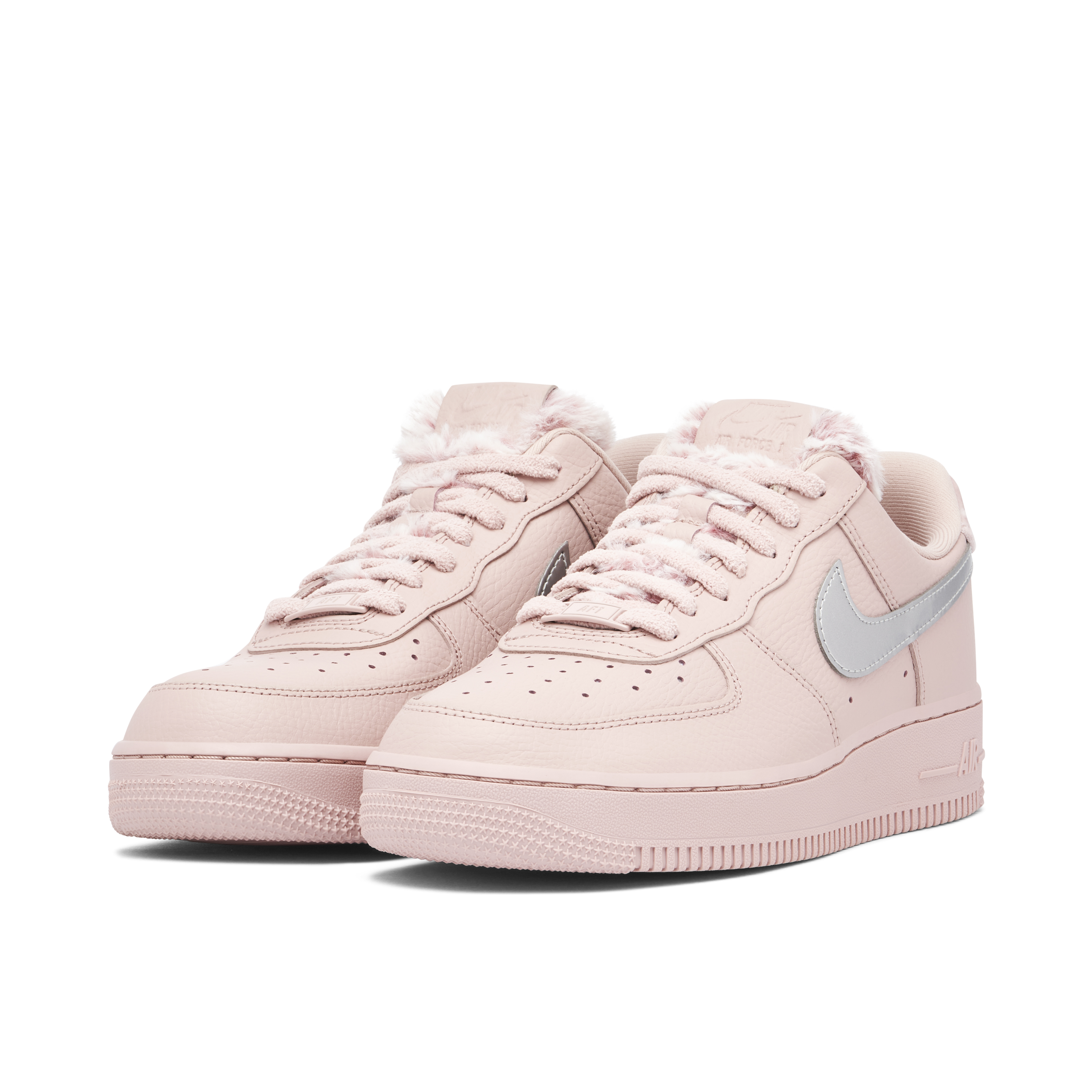 Nike Air Force 1 Pink Sherpa Womens | DO6724-601 | Laced