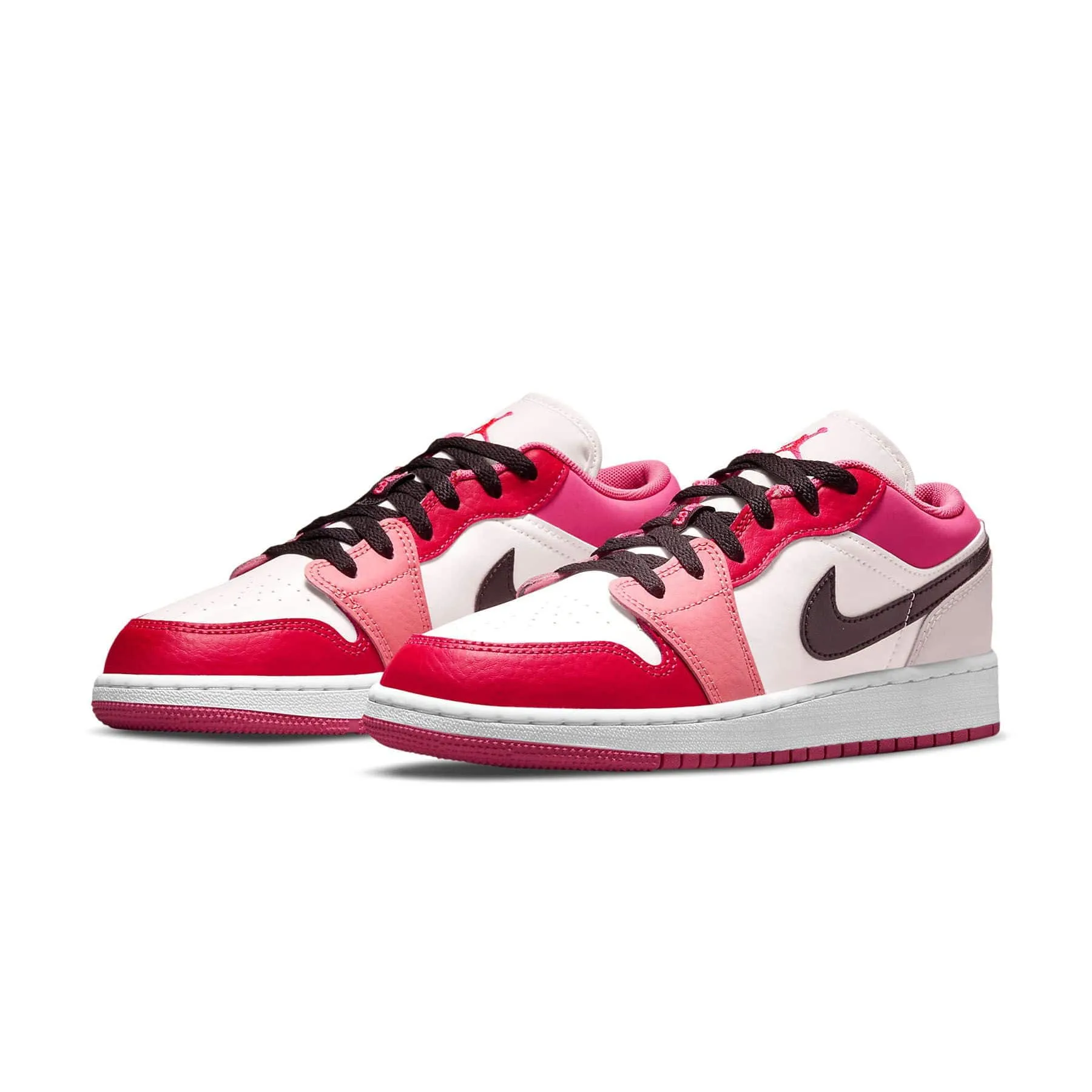 Nike Air Jordan 1 Low Gs 'Pink Black' - OUTLET