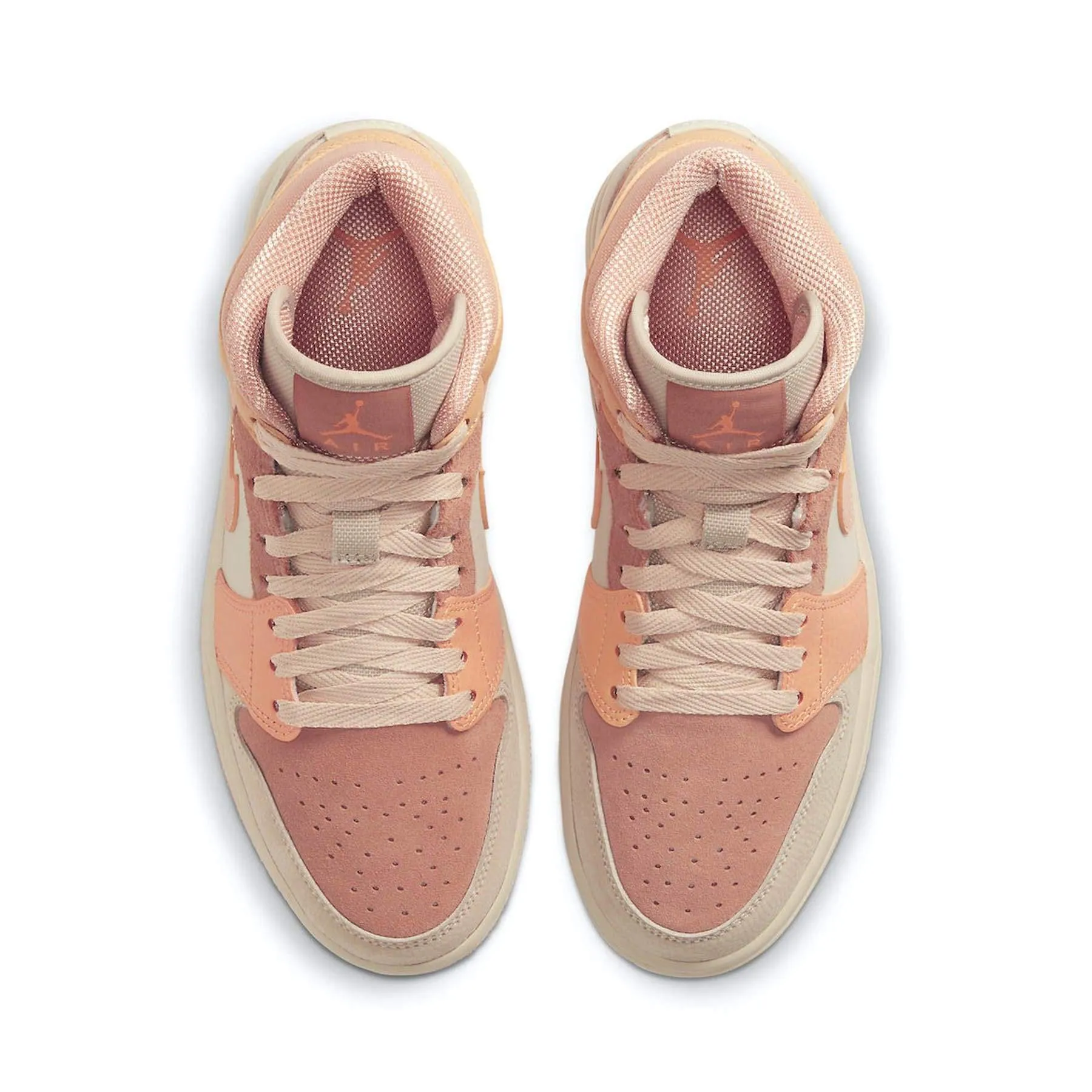 Nike Air Jordan 1 Mid 'Apricot' - OUTLET