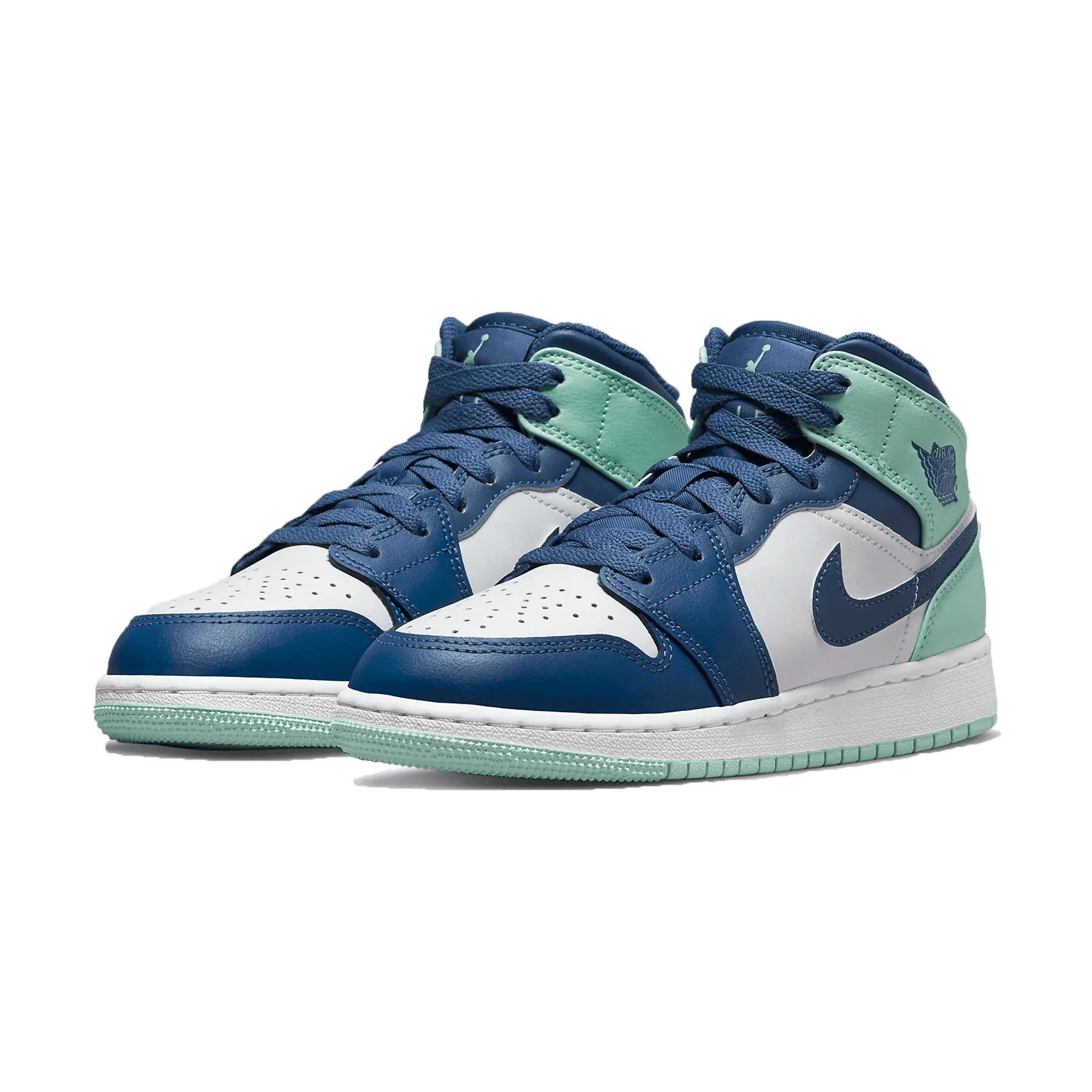 Nike Air Jordan 1 Mid GS Blue Mint