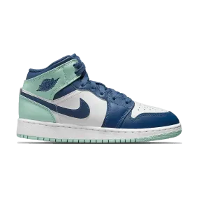 Nike Air Jordan 1 Mid GS Blue Mint