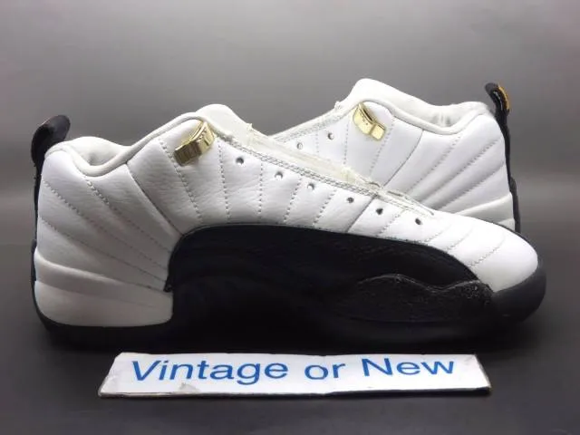 Nike Air Jordan XII 12 Low Taxi Retro GS 2004 sz 6Y