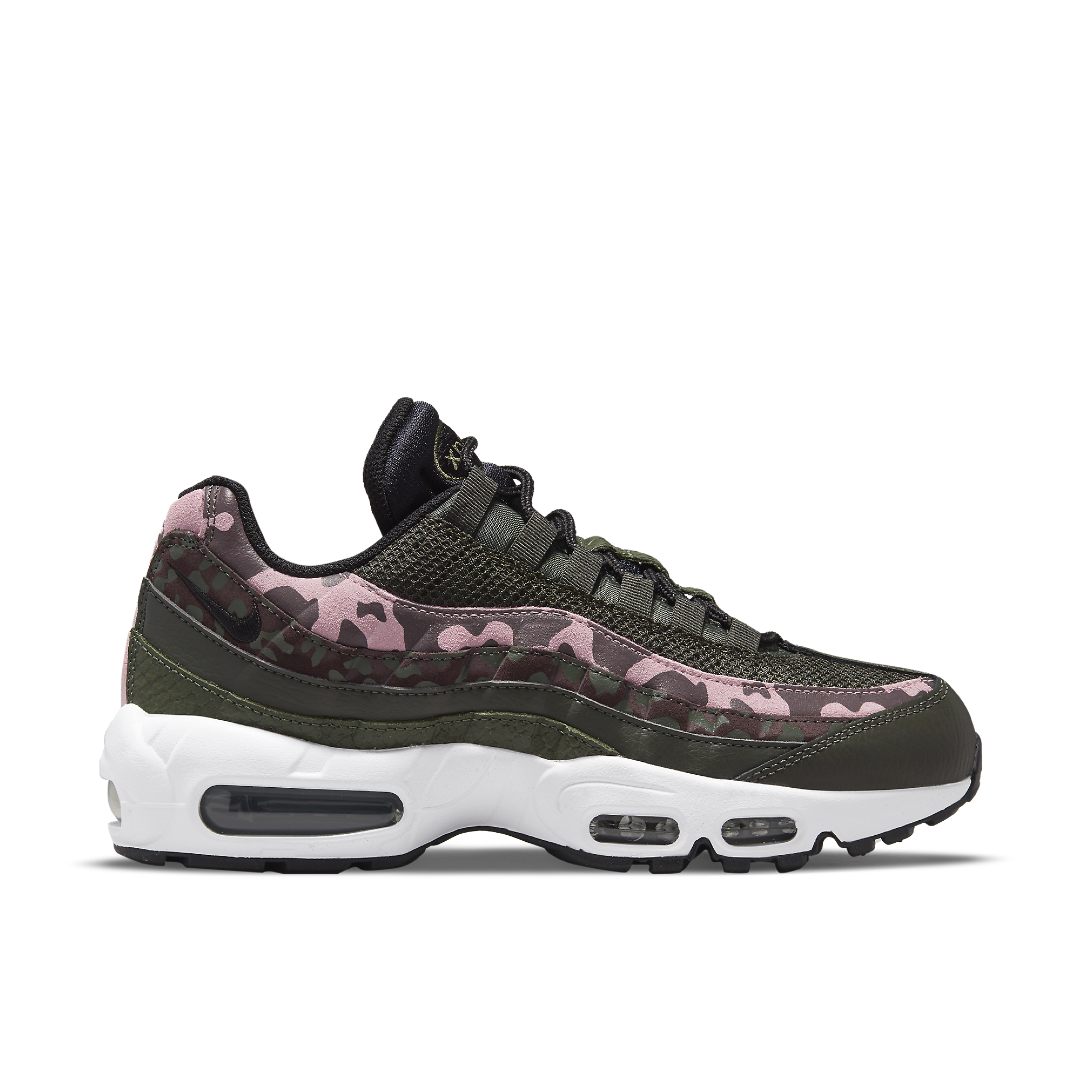 Nike Air Max 95 Olive Pink Camo Womens | DN5462-200 | Laced