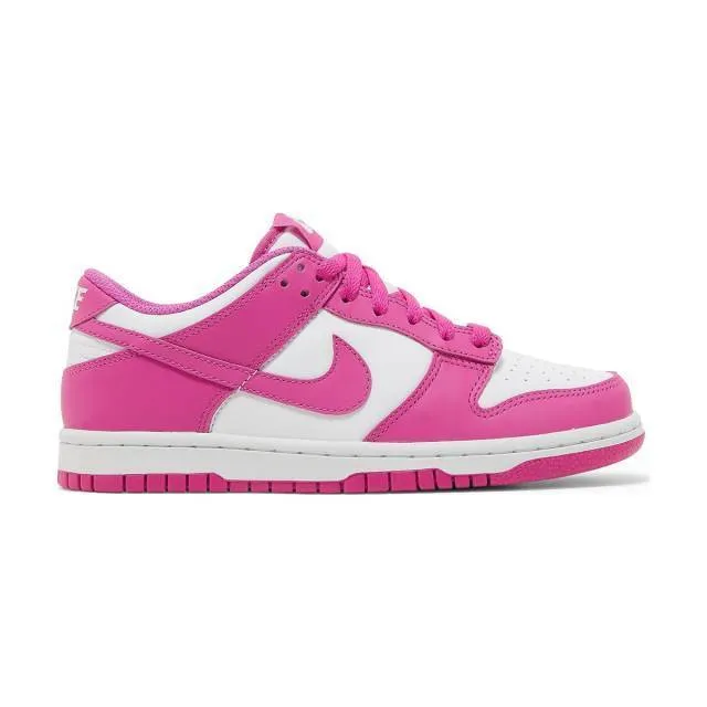 Nike Dunk Low GS (Active Fuchsia/ White/ Active Fuchsia)...