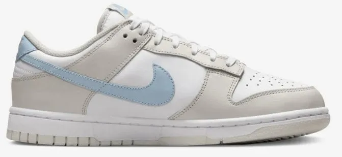 Nike Dunk Low Light Bone Armory Blue (Women's)