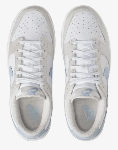 Nike Dunk Low Light Bone Armory Blue (Women's)