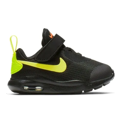 NIKE KIDS AIR MAX OKETO (PSV) - BLACK/VOLT-TOTAL ORANGE