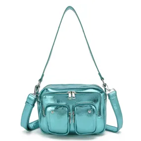 NUNOO | CROSSBODY MUJER | ELLIE RECYCLED COOL LIGHT BLUE LIGHT BLUE | AZUL