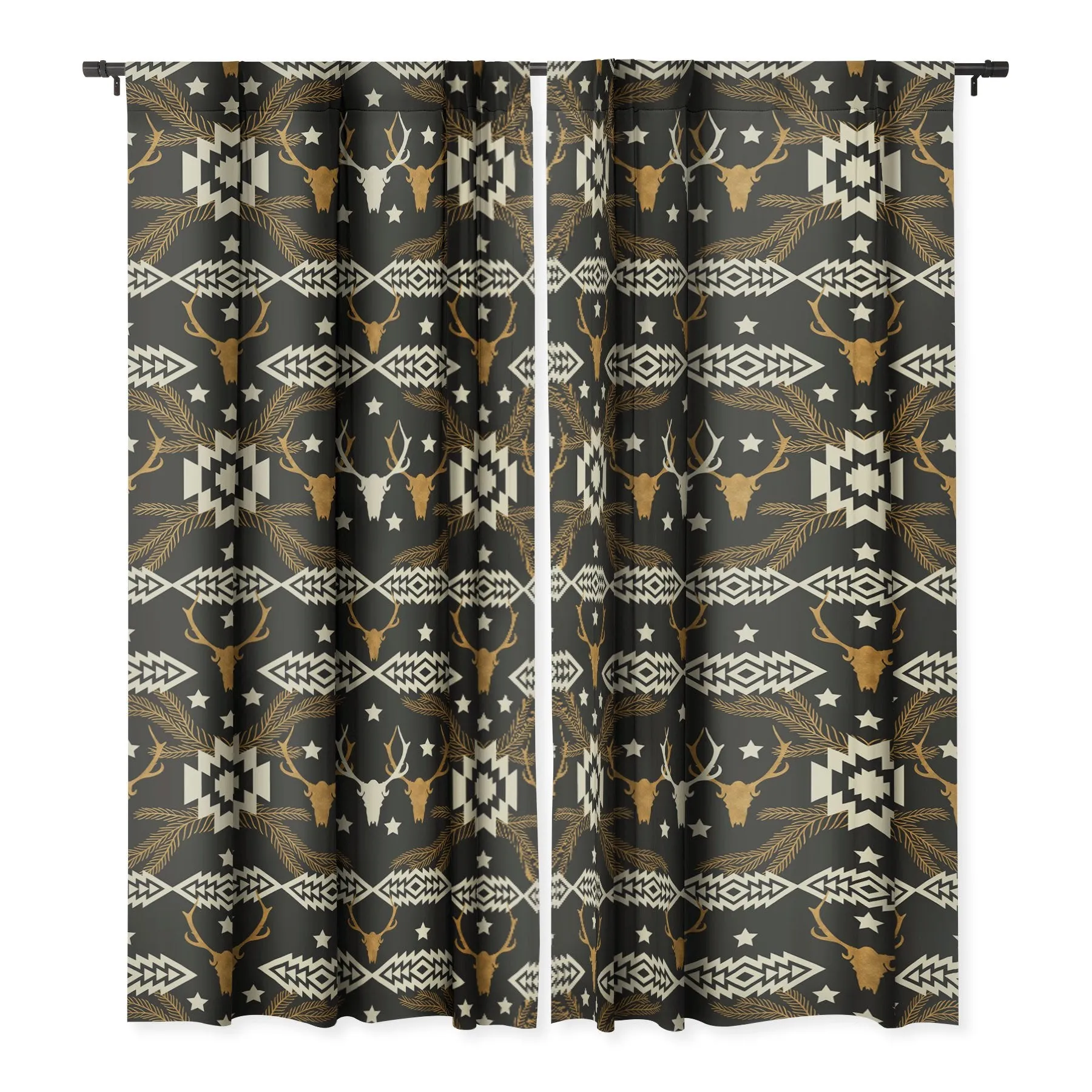 Ole Bohemian Nomad Blackout Window Curtains (DS)