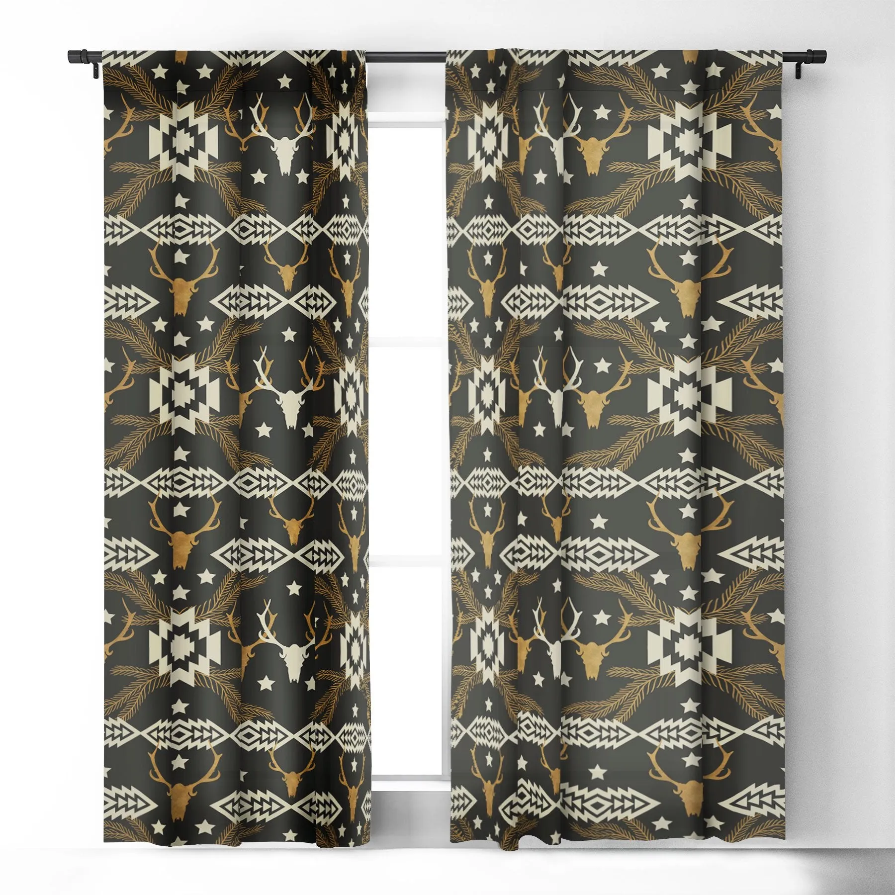 Ole Bohemian Nomad Blackout Window Curtains (DS)