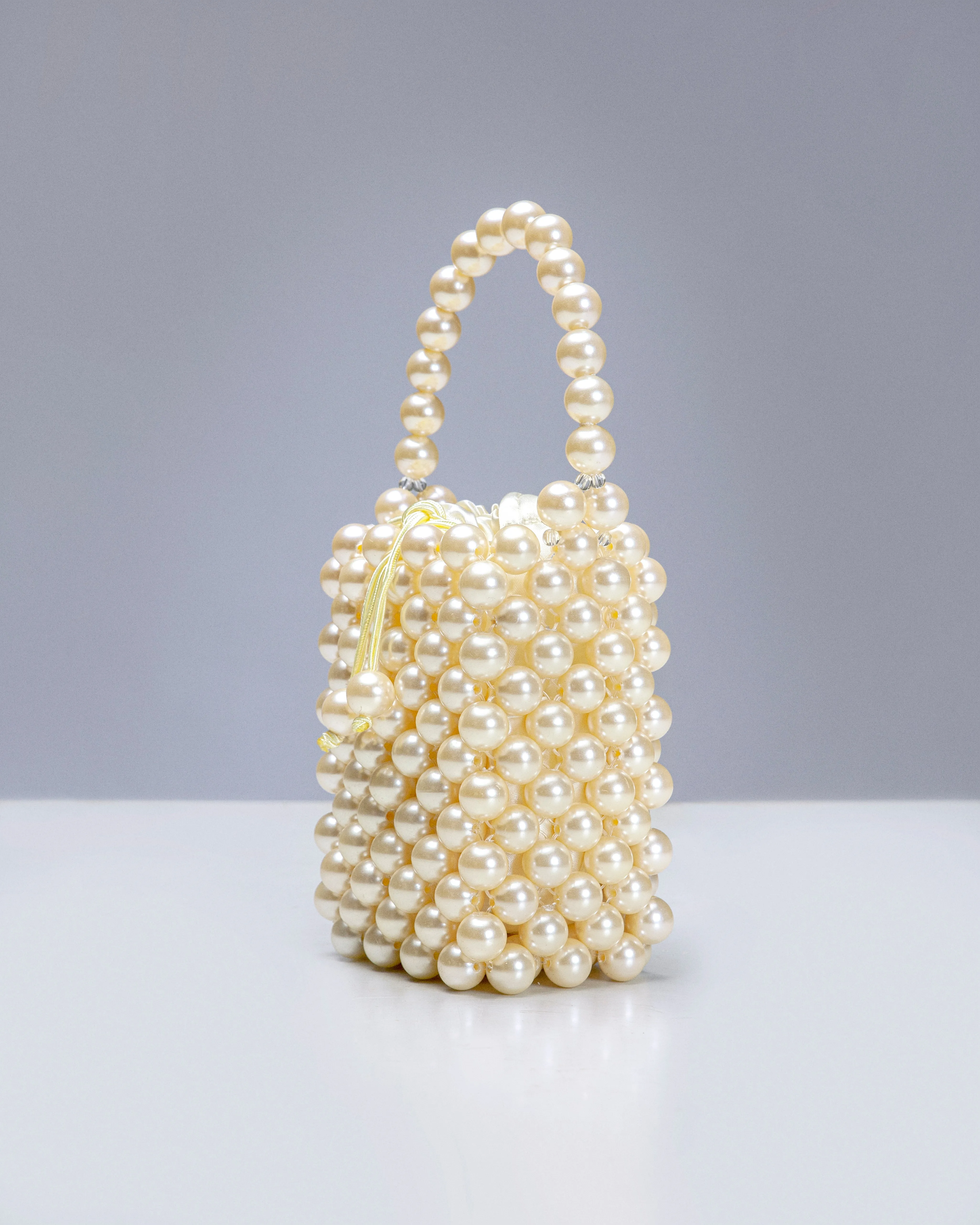 Pearl’s Nzazai Beaded  Round Bag