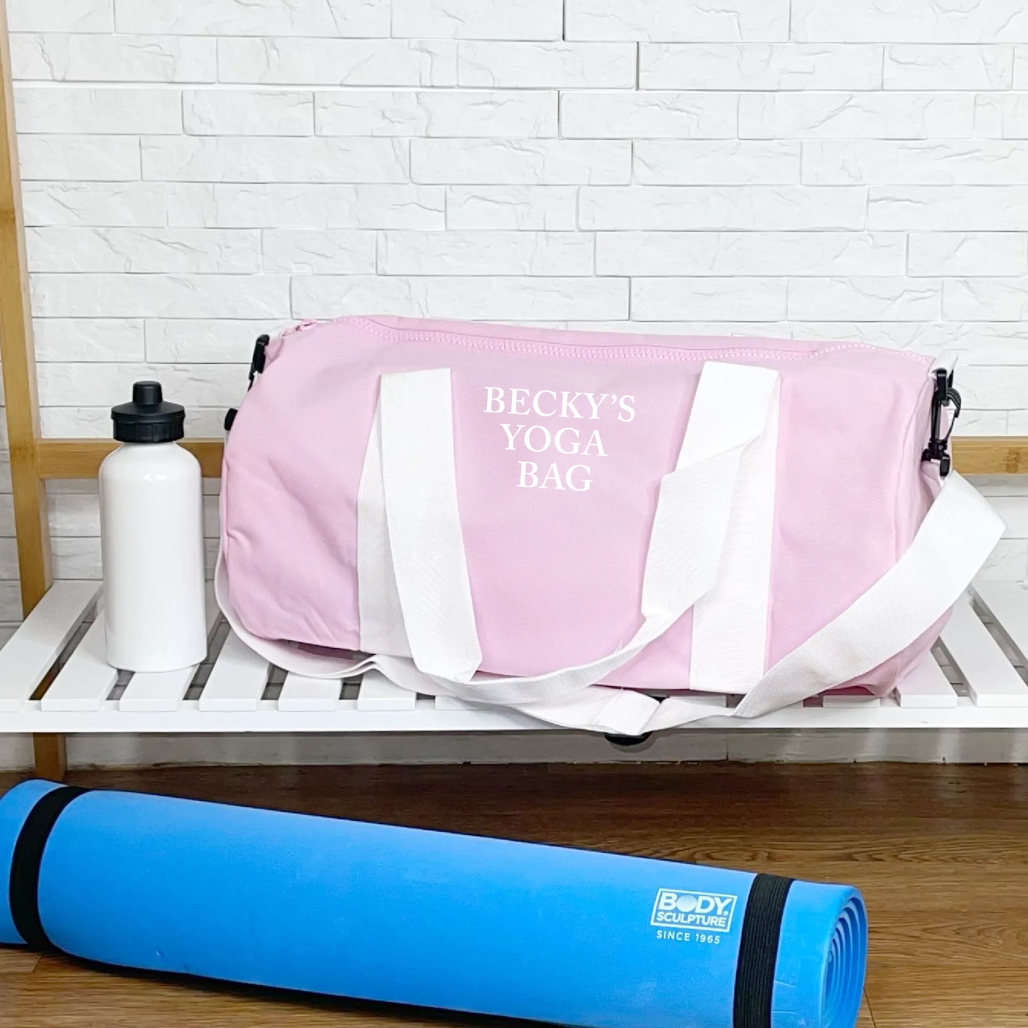 Personalised Yoga Holdall Bag