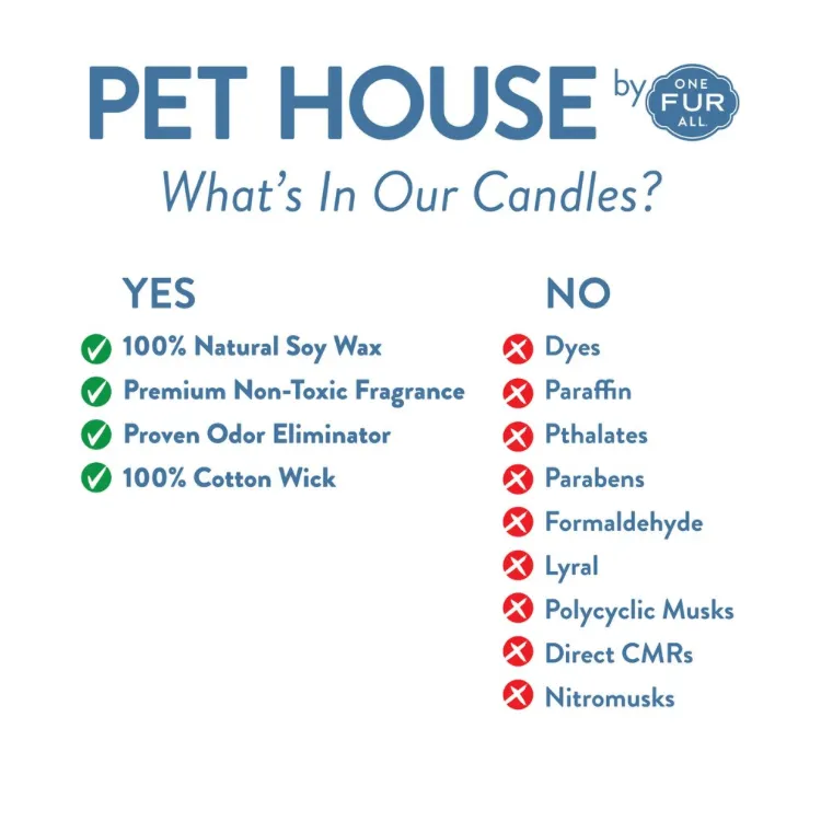 Pet House Candles