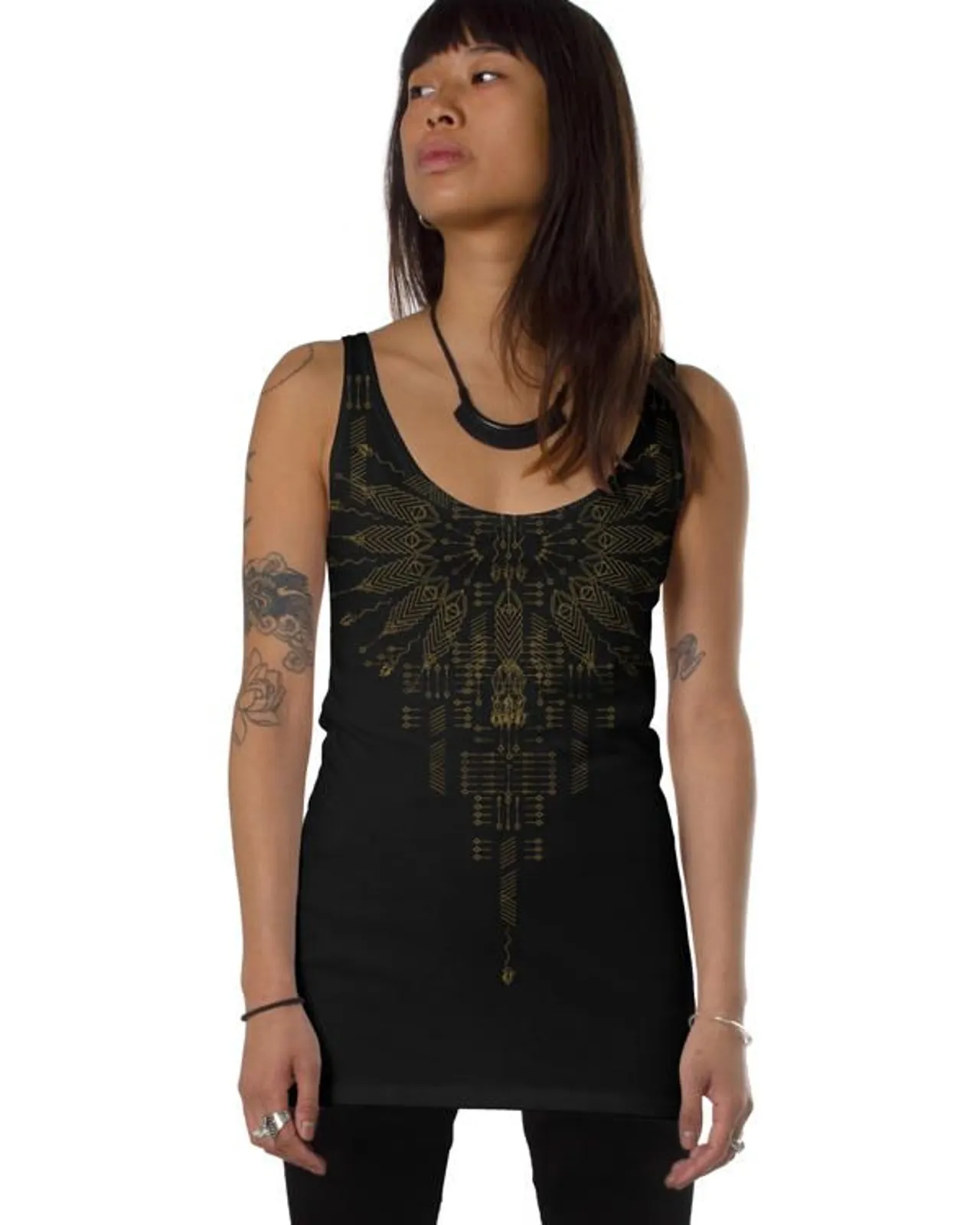 Plazmalab Astarta Womens Tank Top Black