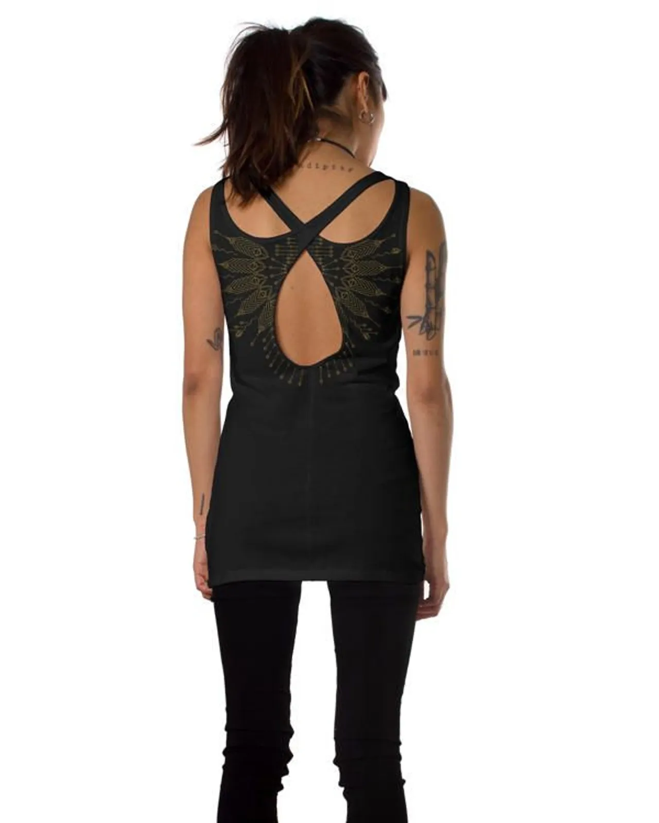 Plazmalab Astarta Womens Tank Top Black