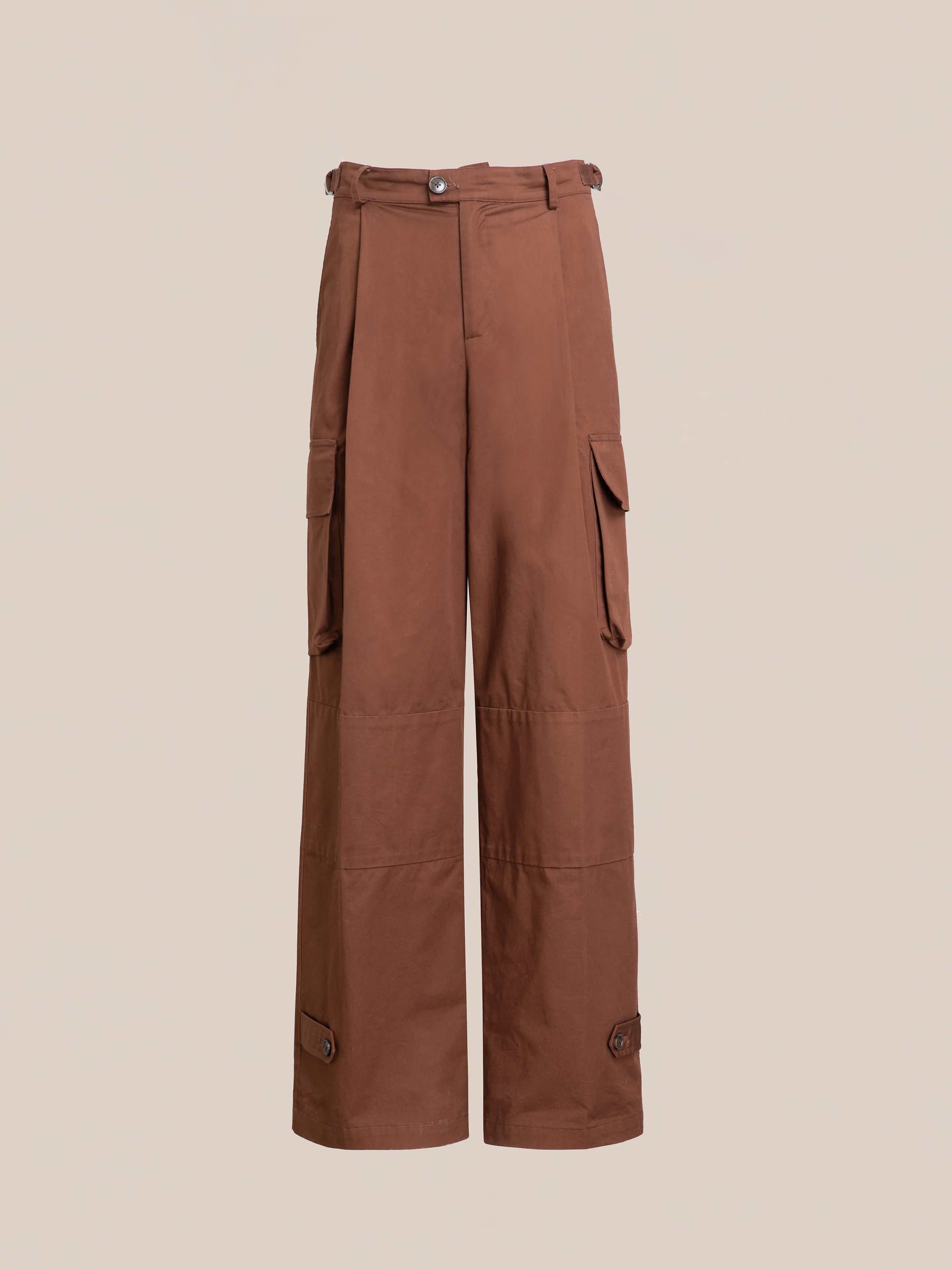 Pleated Pocket Trousers