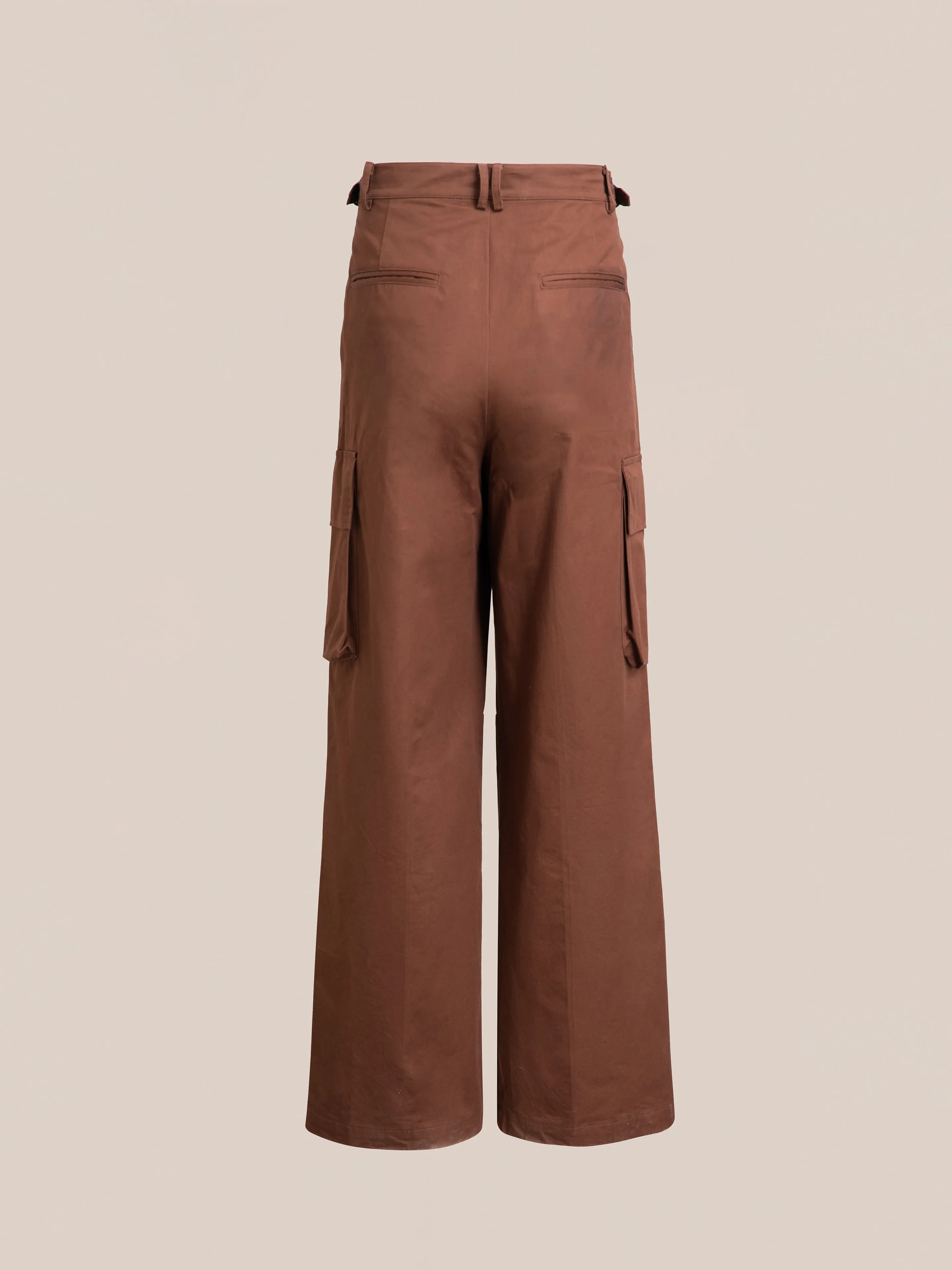 Pleated Pocket Trousers