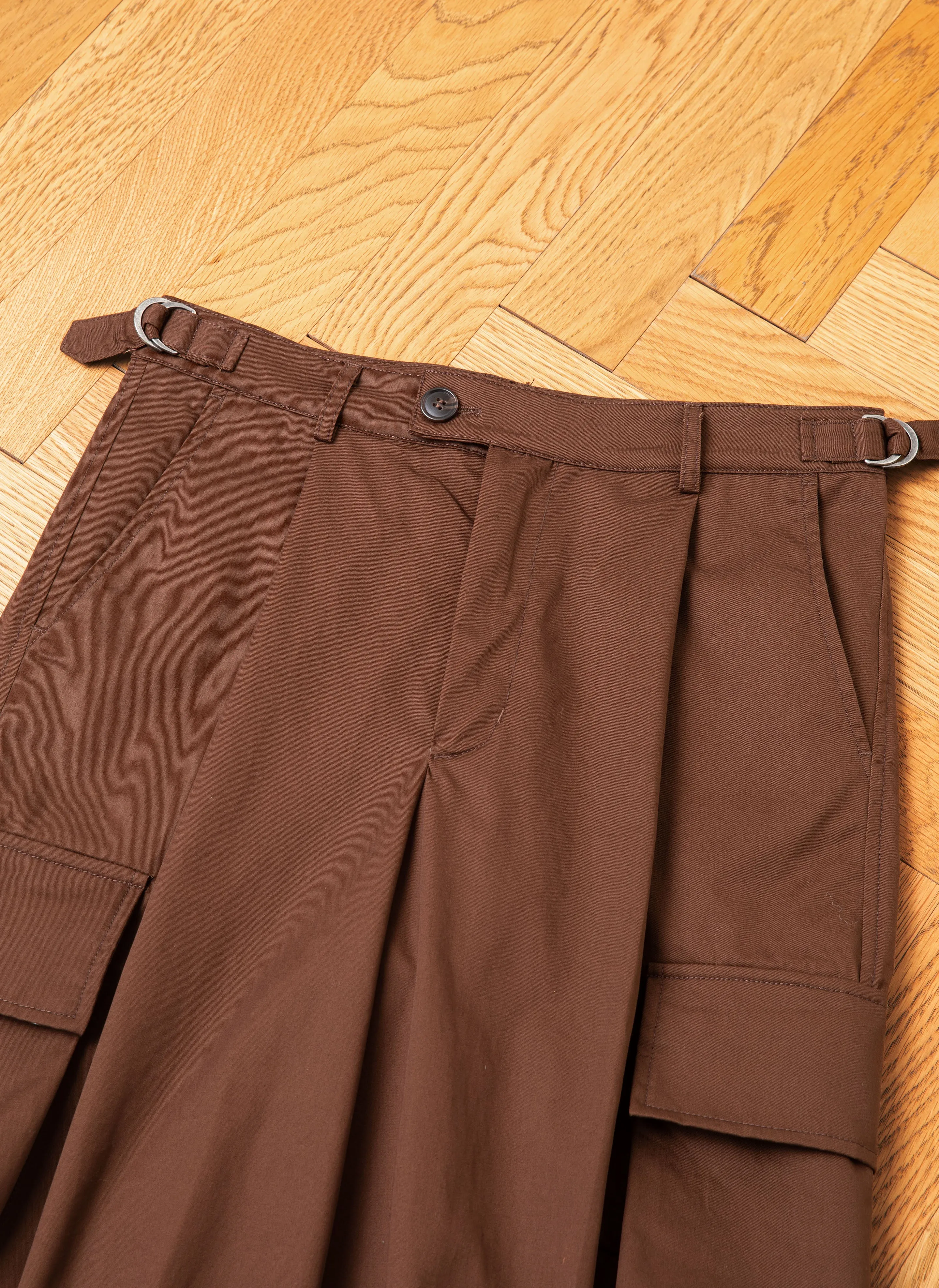 Pleated Pocket Trousers