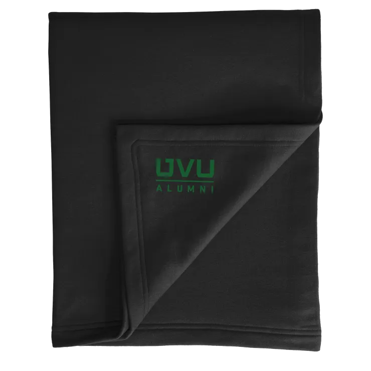 Port & Company Core Fleece Sweatshirt Blanket- UVU Alumni