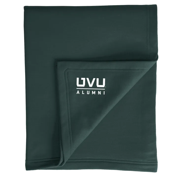 Port & Company Core Fleece Sweatshirt Blanket- UVU Alumni