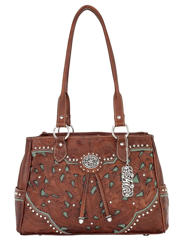 Product Name:  American West Lady Lace Multi-Compartment Tote