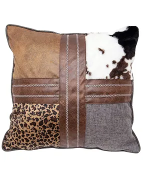 Product Name:  Wrangler Four Square Western Throw Pillow