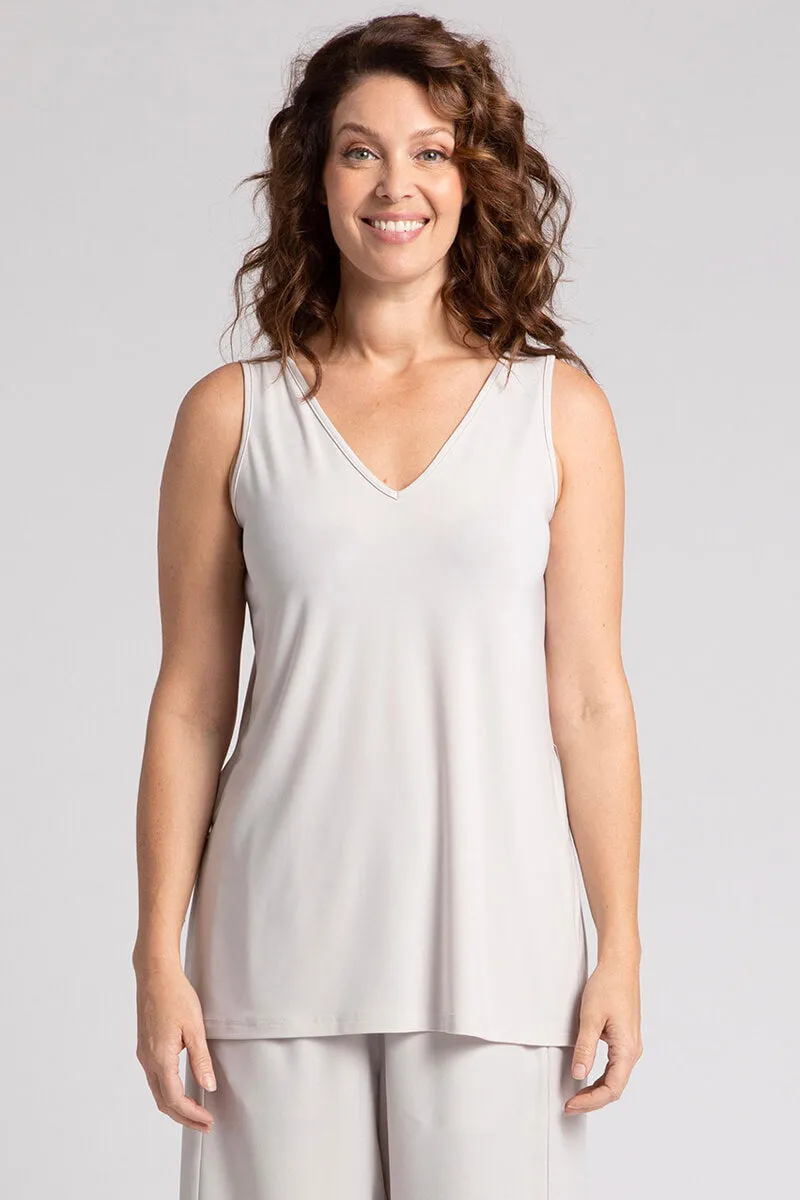 Reversible Go To Tank Relax | Cashew