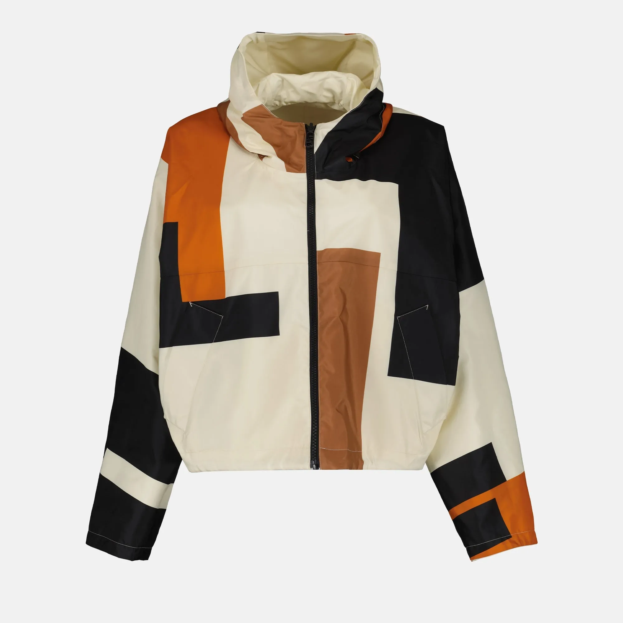 Reversible Nylon Windbreaker