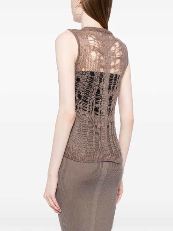 RICK OWENS - Women Maglia Spider Tank