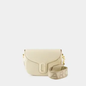 Saddle Large Crossbody - Marc Jacobs - Leather - White