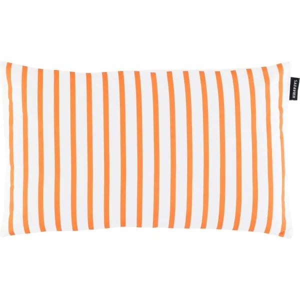 Safavieh Nichelle Outdoor Pillow, Orange/White