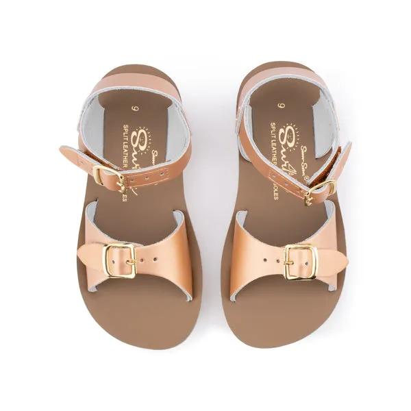 Salt Water Sandals Sun San Surfer HL Rose Gold