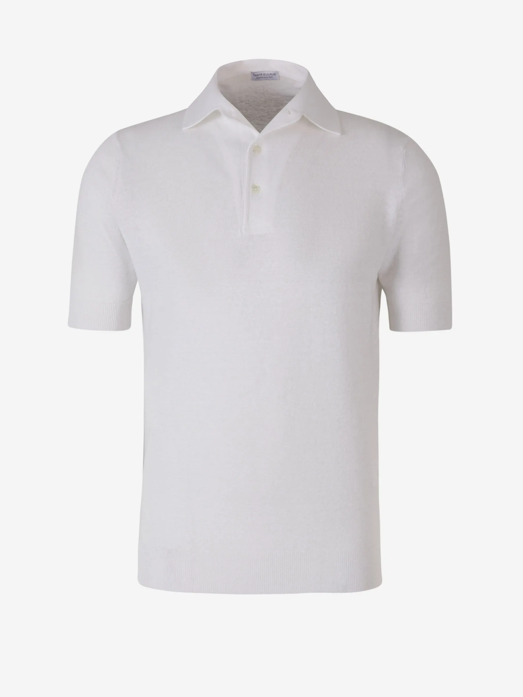 Santa Eulalia Linen And Cotton Polo 