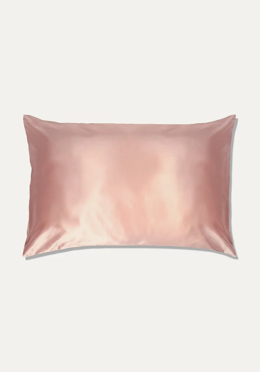 SILK PILLOW CASE PINK