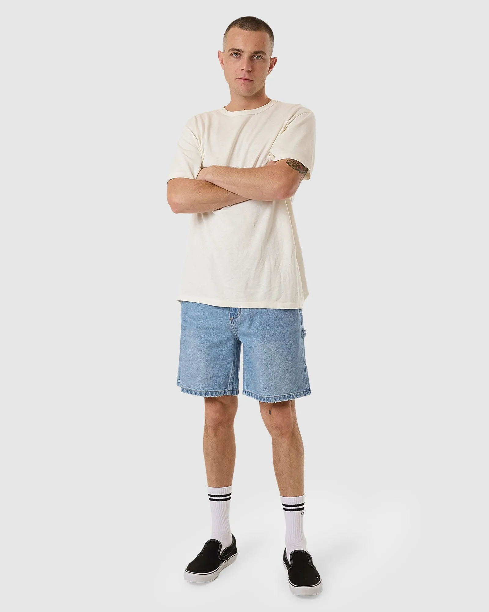 SLACKER DENIM SHORT