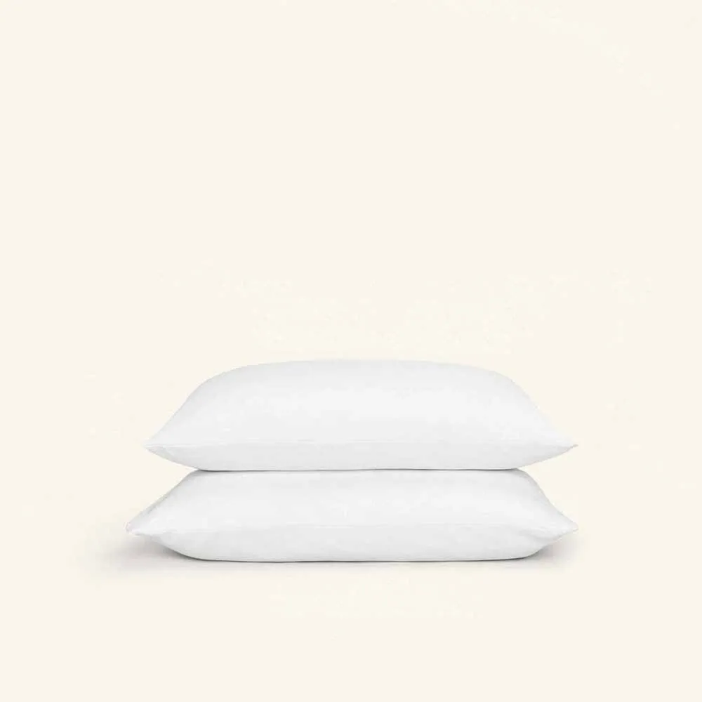 Slumber Cloud Outlast Core Pillow Covers - Single Standard/White