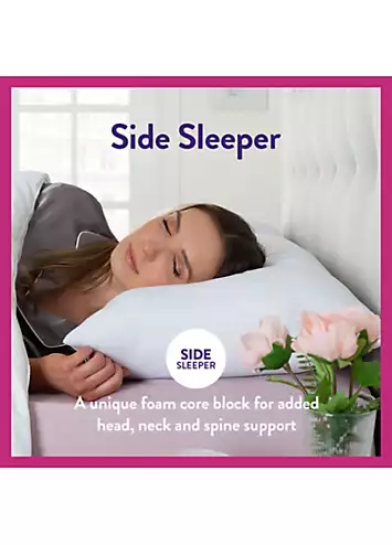 Slumberdown Super Support Cosy Nights Firm Support Pack of 6 Pillows | Kaleidoscope