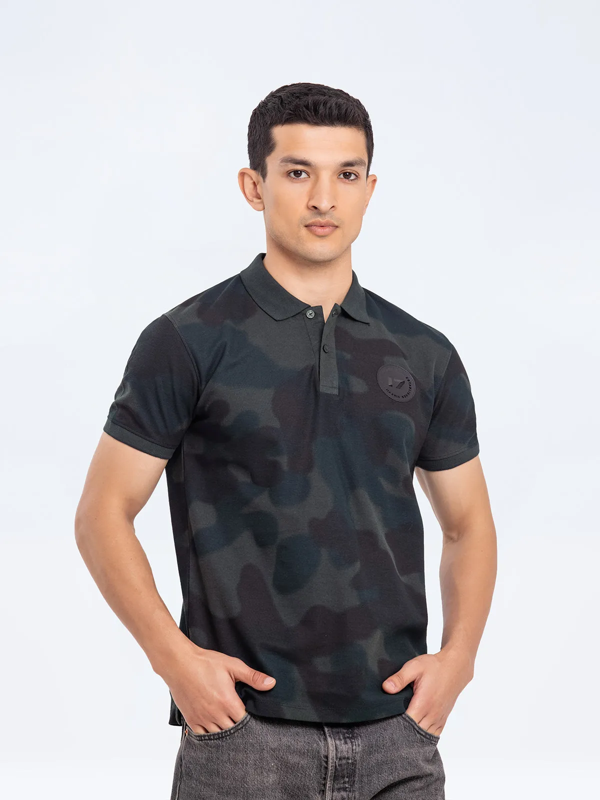 Smart Fit Camouflage Polo - FMTCP24-036