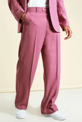 Soft Tailored Wide Leg Suit Trousers