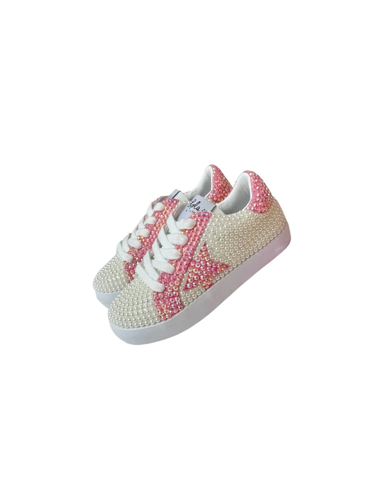 Star Diamonds and Pearls Sneakers