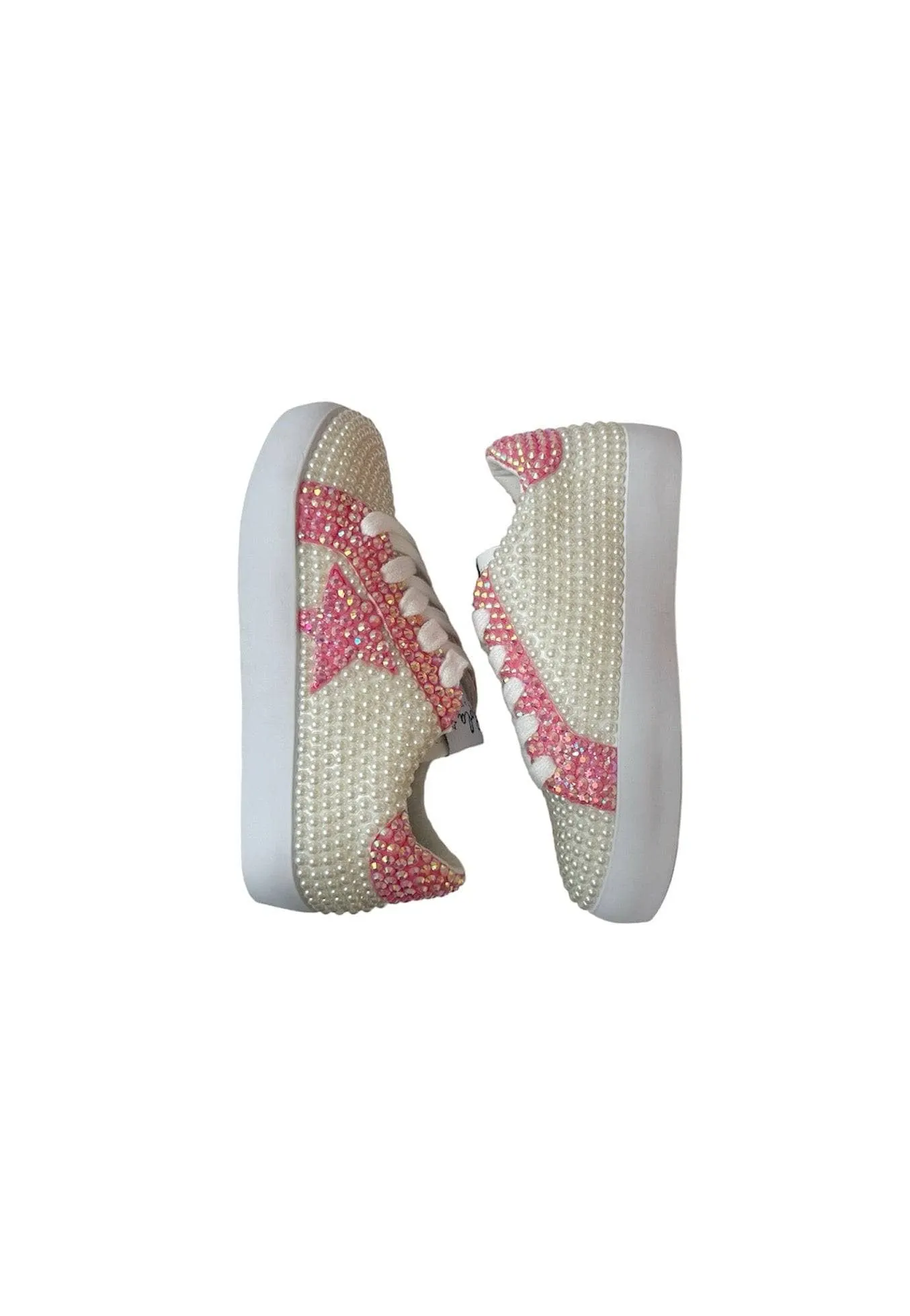 Star Diamonds and Pearls Sneakers