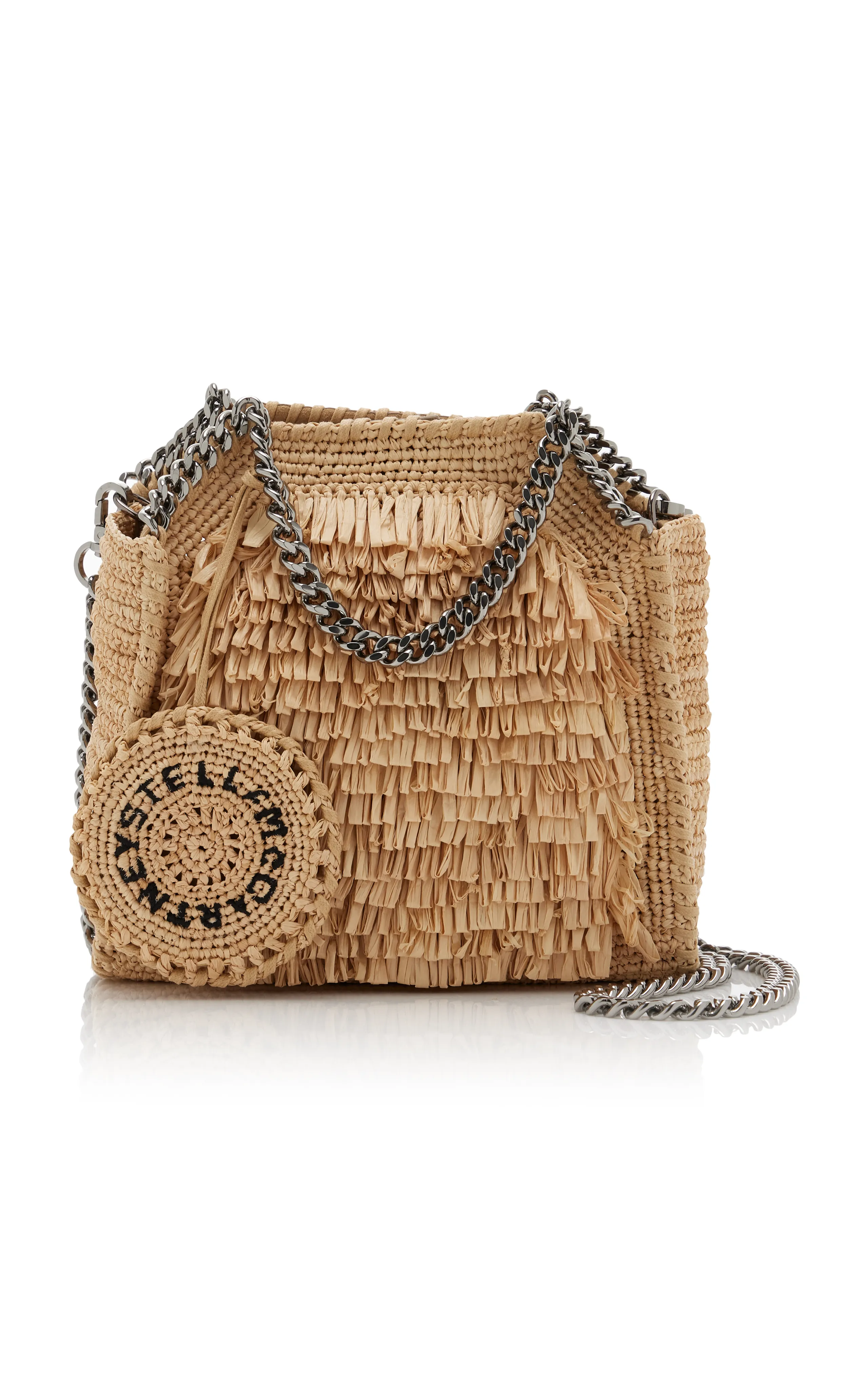 Stella McCartney Tiny Falabella Eco-Raffia Tote