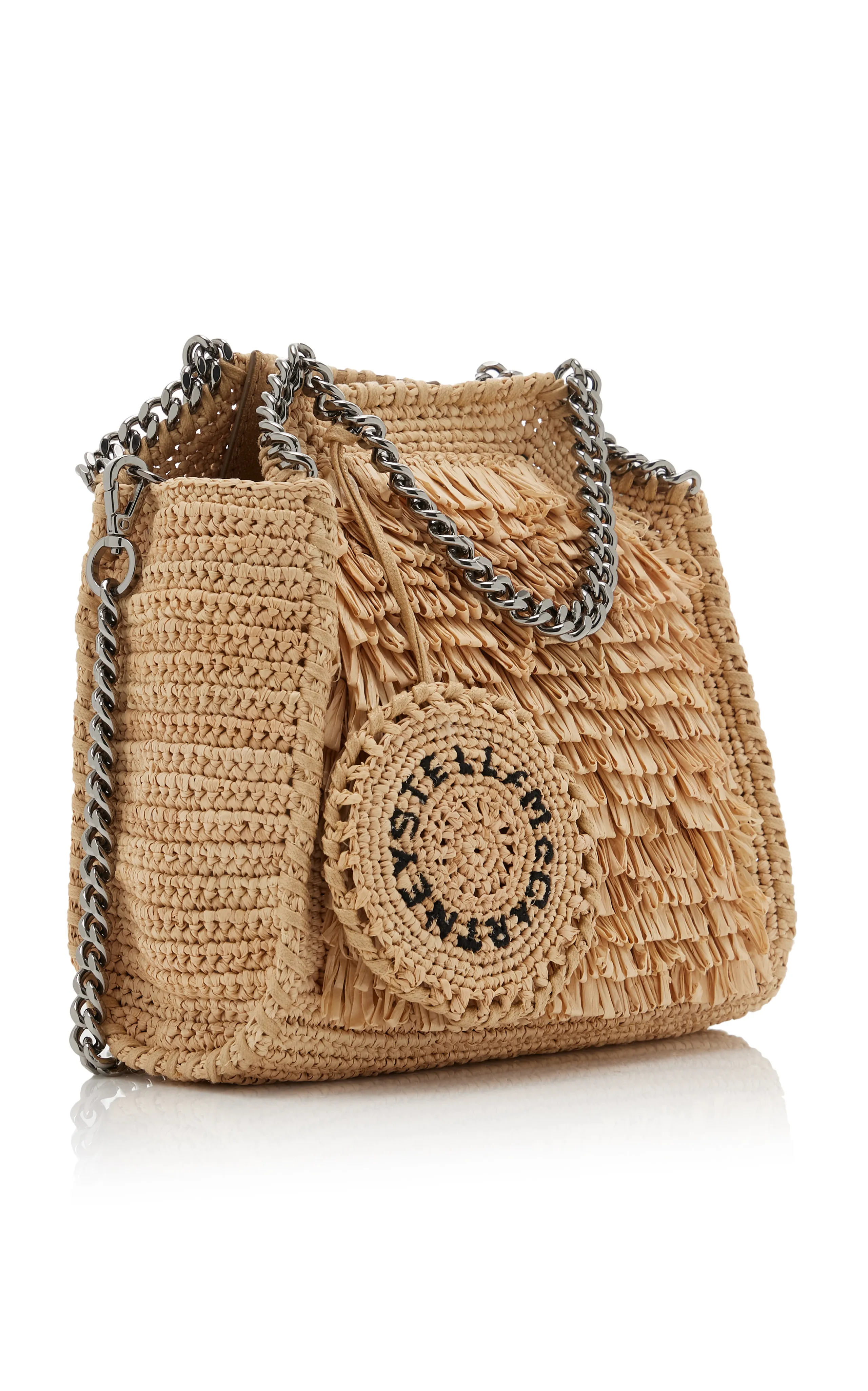 Stella McCartney Tiny Falabella Eco-Raffia Tote