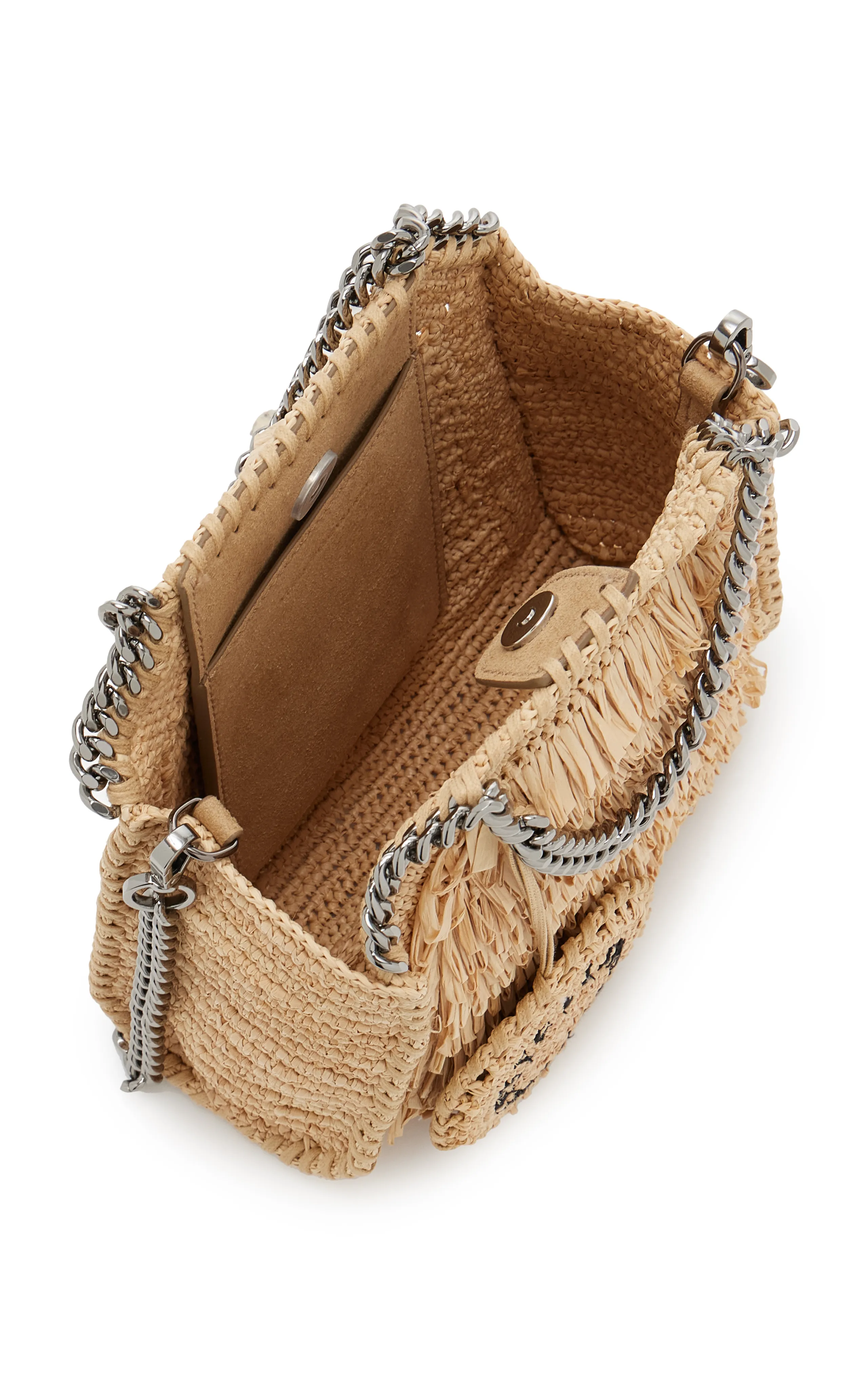 Stella McCartney Tiny Falabella Eco-Raffia Tote