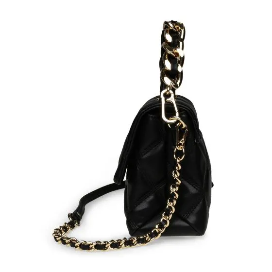 Steve Madden BWorship Black / Gold Bag