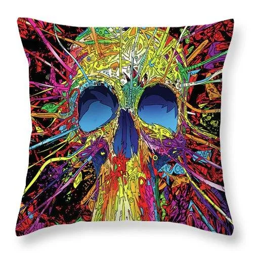 Sugar Skull - Throw Pillow