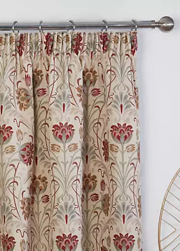 Sundour Aylesbury Pair of Pencil Pleat Jacquard Lined Curtains | Kaleidoscope